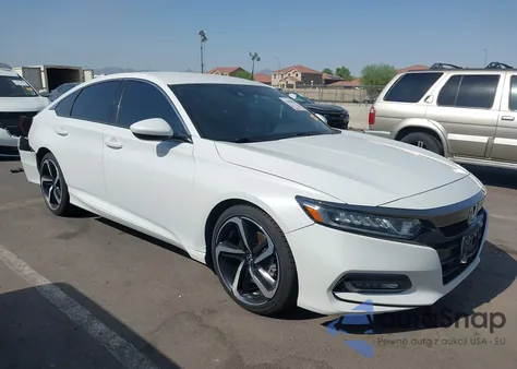 2018 Honda Accord Sport z USA, uszkodzony, nr VIN 1HGCV1F30JA172094